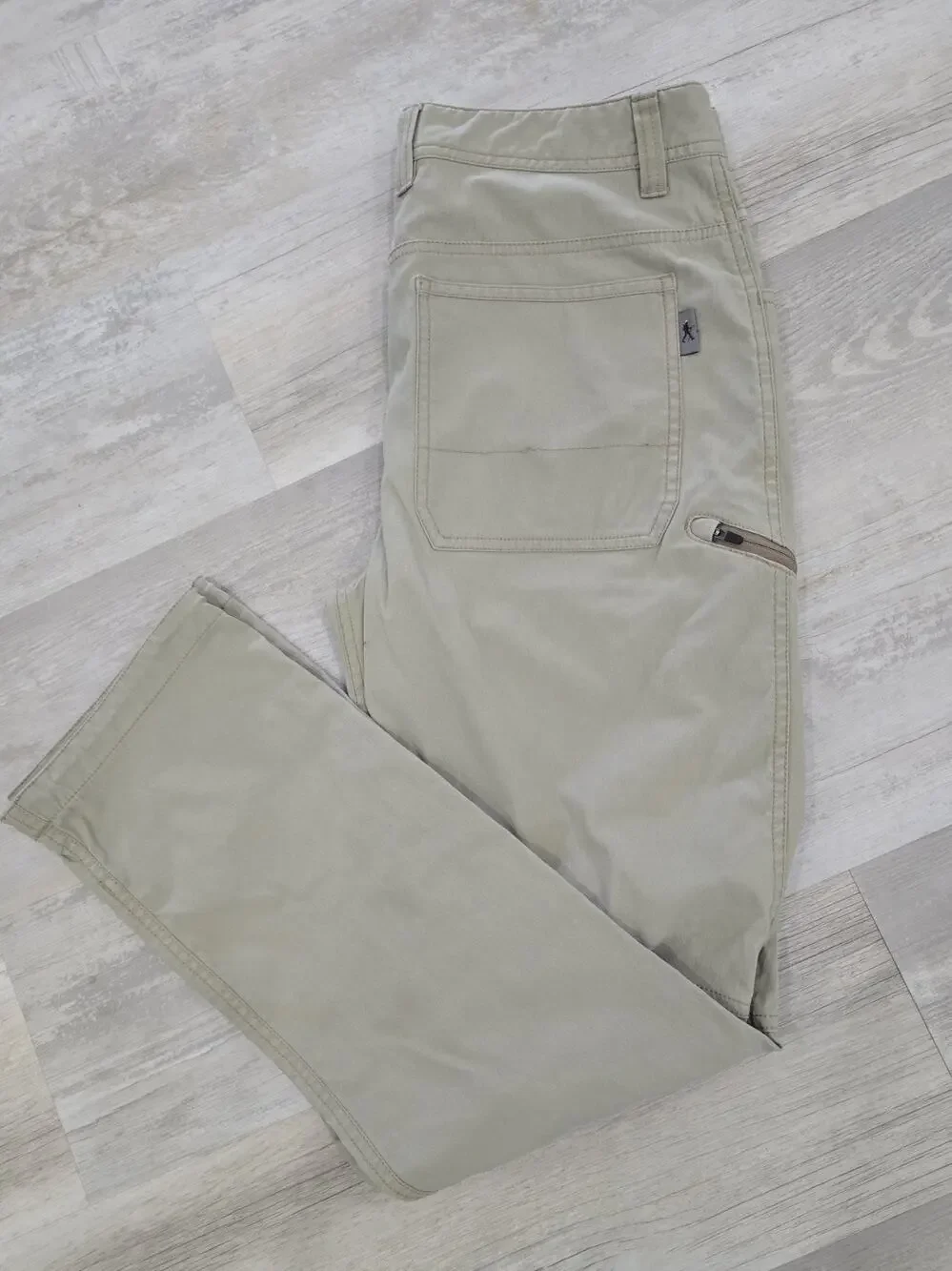 Royal Robbins Active Traveler Stretch Pants Men's 32x30 Khaki Tan Hiking Outdoor
